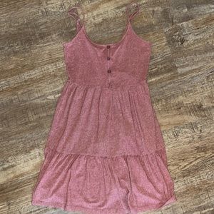 Fall Button Dress